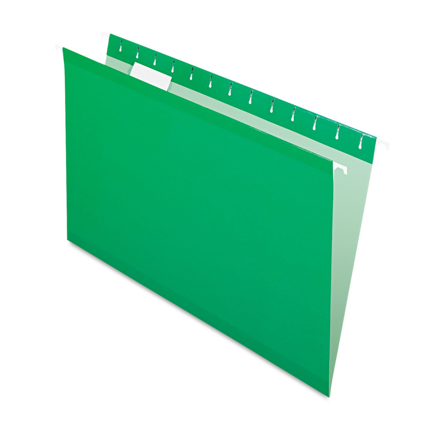 Pendaflex 415315BGR Reinforced Hanging Folders - 1/5 Tab, Legal Size, Bright Green (25/Box) - Durable File Organizers for Office, Legal Documents & Home Organization
