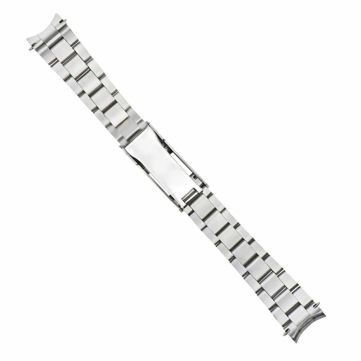 20mm Oyster Watch Band Bracelet for Rolex Yachtmaster - Stainless Steel Flip Lock Glide Lock Replacement Strap | Perfect for Diving, Swimming & Everyday Wear