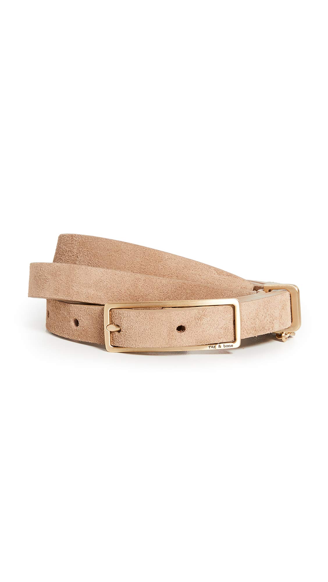 rag & bone Women's Baby Rebound Belt - Stylish Adjustable Waist Belt for Jeans & Dresses | Perfect for Casual Outfits & Office Wear