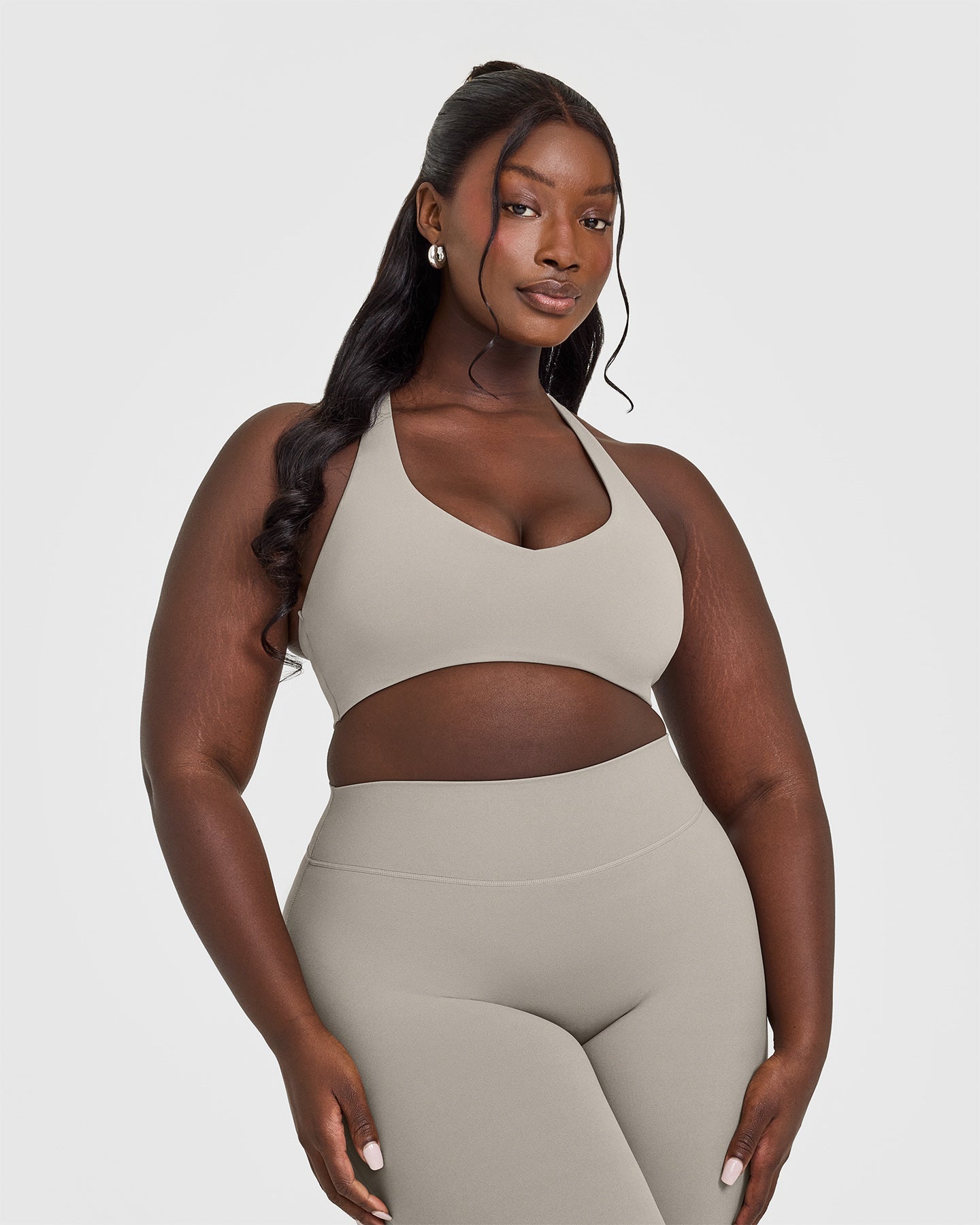 SoftMotion™ Wireless Bralette - Comfortable Seamless Lounge Bra for Women | Warm Sand Color | Perfect for Yoga, Sleeping & Everyday Wear
