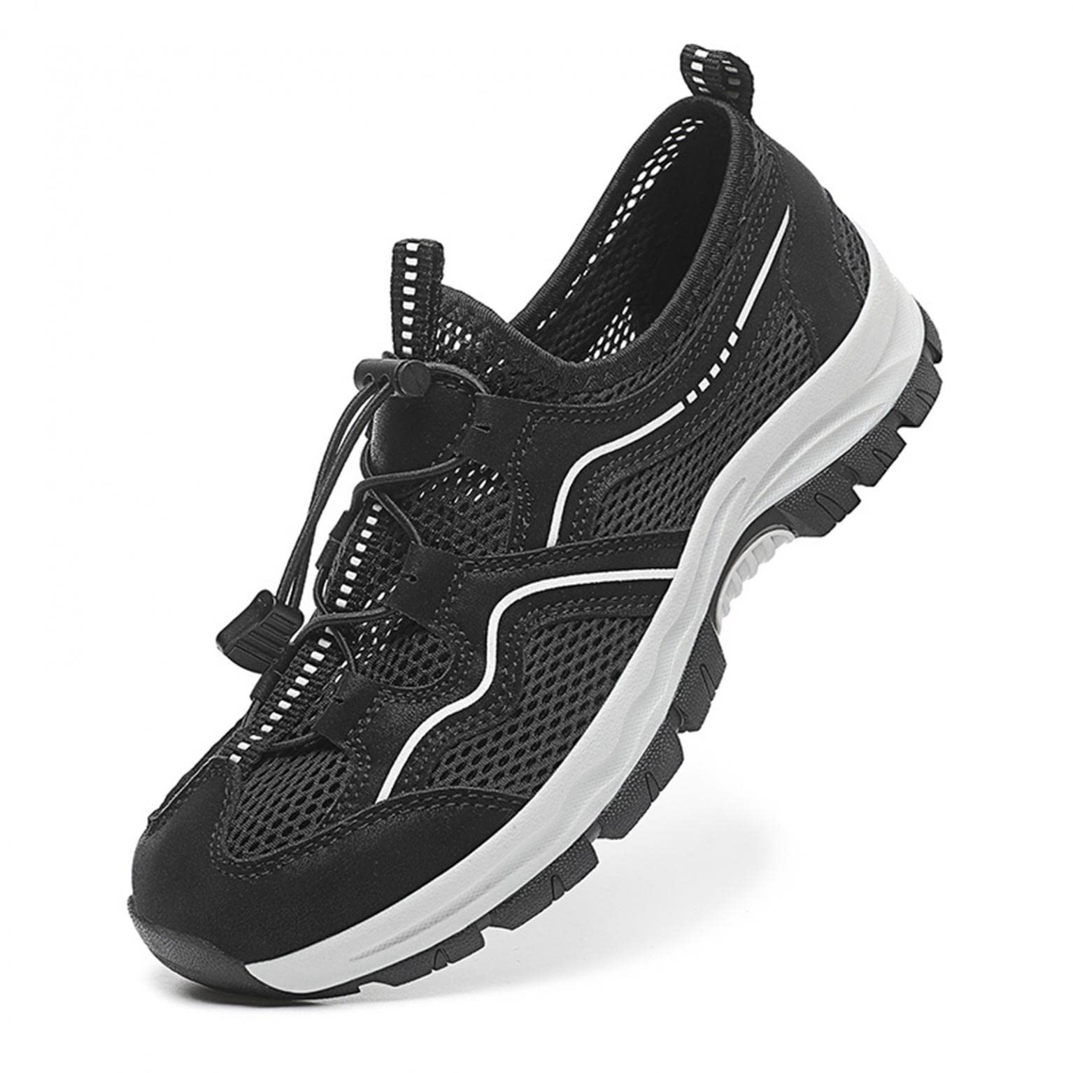 Hbeylia Men's Hiking Shoes - Breathable Mesh Low Top Boots with Non-Slip Sole for Walking, Climbing & Trekking | Lightweight Outdoor Sneakers for Running, Backpacking & Trail Sports (Ideal for Mountain Hiking, Camping & Daily Outdoor Adventures)