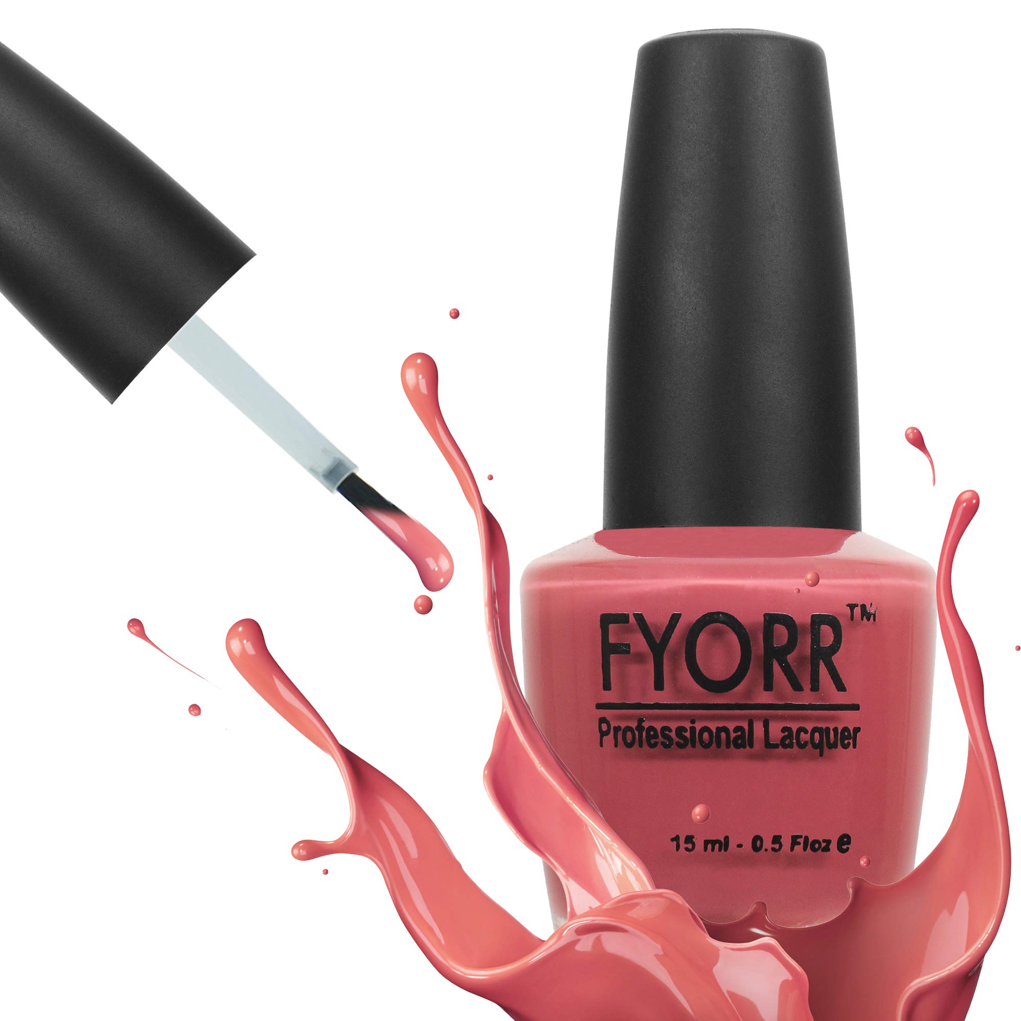 FYORR Pink Punch Nail Polish - Long Lasting Matte Nail Enamel with Smooth Finish, 15ml - Vegan & Non-Toxic for Daily Wear, Parties & Special Occasions