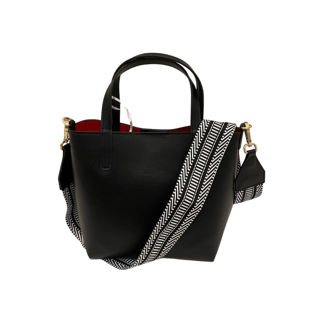 Alex Mini Tote Bag - Stylish Black Crossbody Purse for Women | Perfect for Work, Travel & Everyday Use