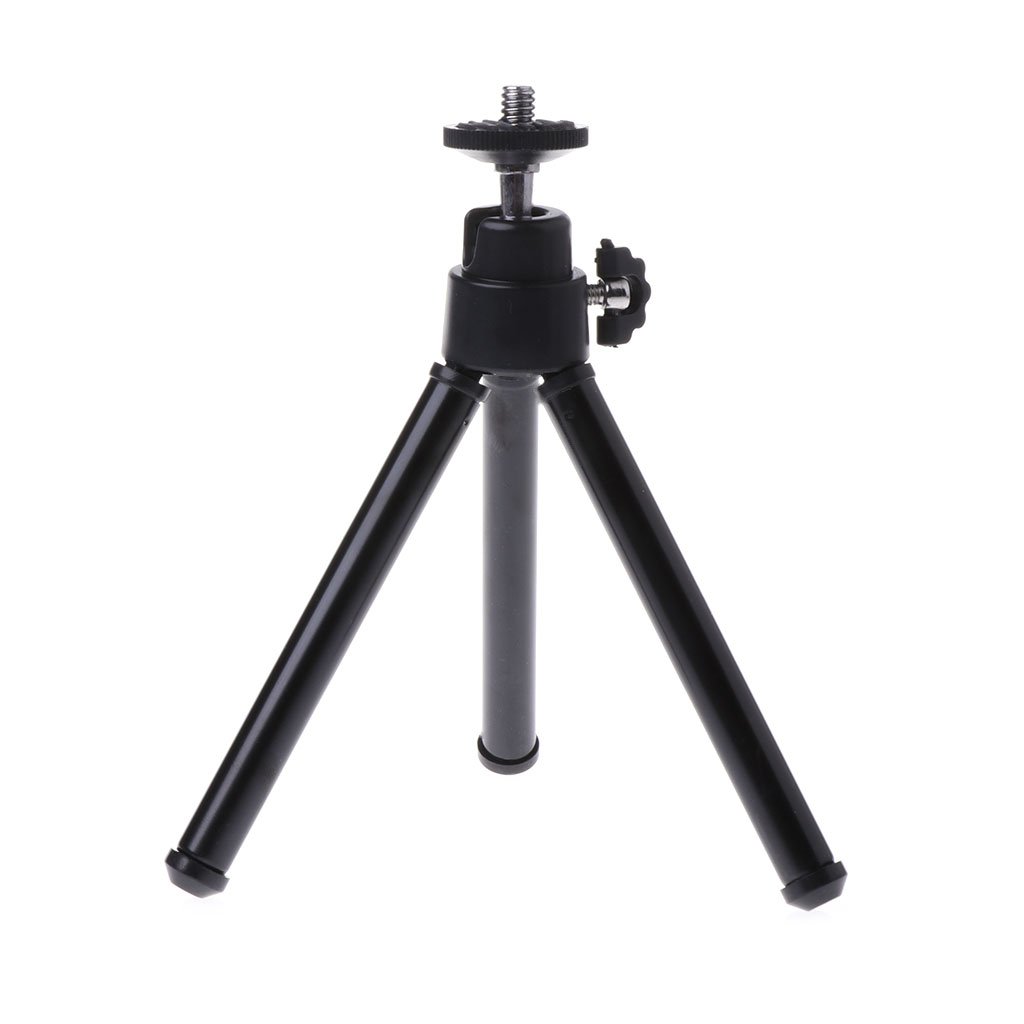 Universal Mini Portable Tripod Stand with Handheld Stabilizer for Camera & Camcorder - Perfect for Vlogging, Travel Photography, and Live Streaming