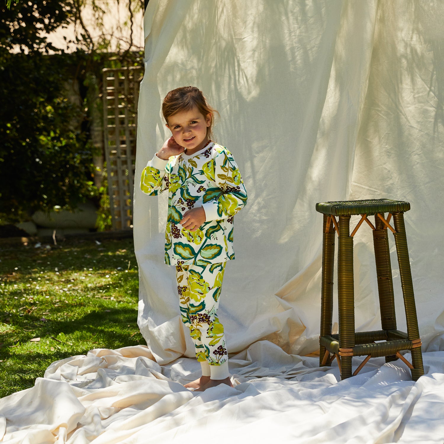 Margot Kids Cotton Pajama Set - Soft & Comfortable Sleepwear for Girls & Boys - Perfect for Bedtime, Lounging & Sleepovers