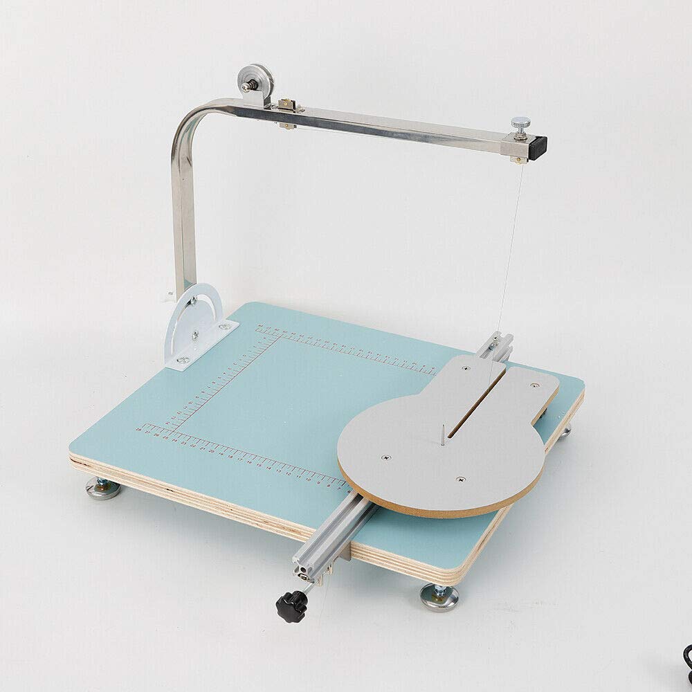 Adjustable Angle Hot Wire Foam Cutter Machine - Professional Styrofoam Cutting Tool with Work Table for DIY Craft, Foam Sponge Carving & Model Making - Perfect for Hobbyists, Cosplay Props & Home Decoration Projects