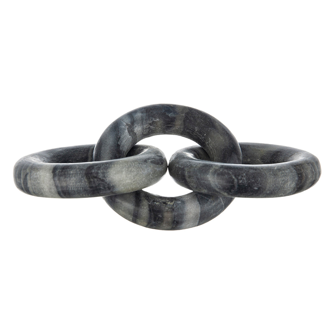 Elegant Grey Marble Chain Necklace for Women - Stylish Layering Jewelry for Casual & Formal Occasions