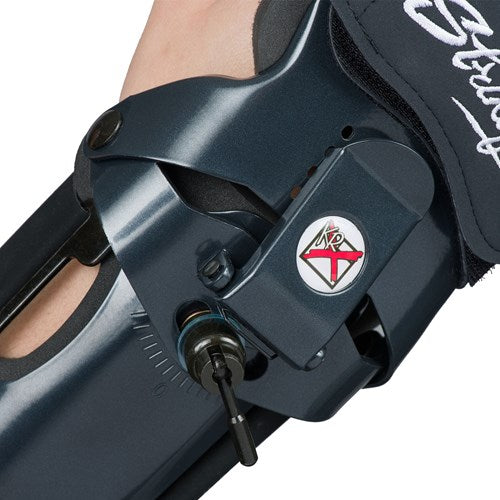 KR Strikeforce Black Pro Rev 1 Right Hand Wrist Support Brace - Premium Wrist Stabilizer for Weightlifting, CrossFit & Gym Training - Ideal for Wrist Pain Relief & Injury Prevention During Workouts