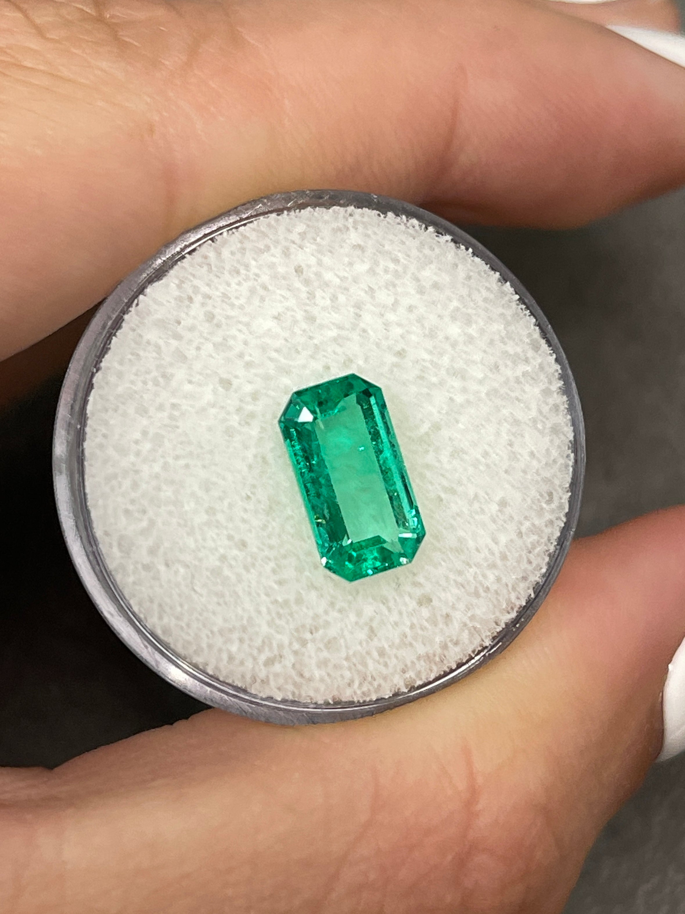 2.15 Carat 11x6mm Luminous Elongated Emerald Cut Gemstone with Clipped Corners - Perfect for Engagement Rings, Wedding Bands & Fine Jewelry