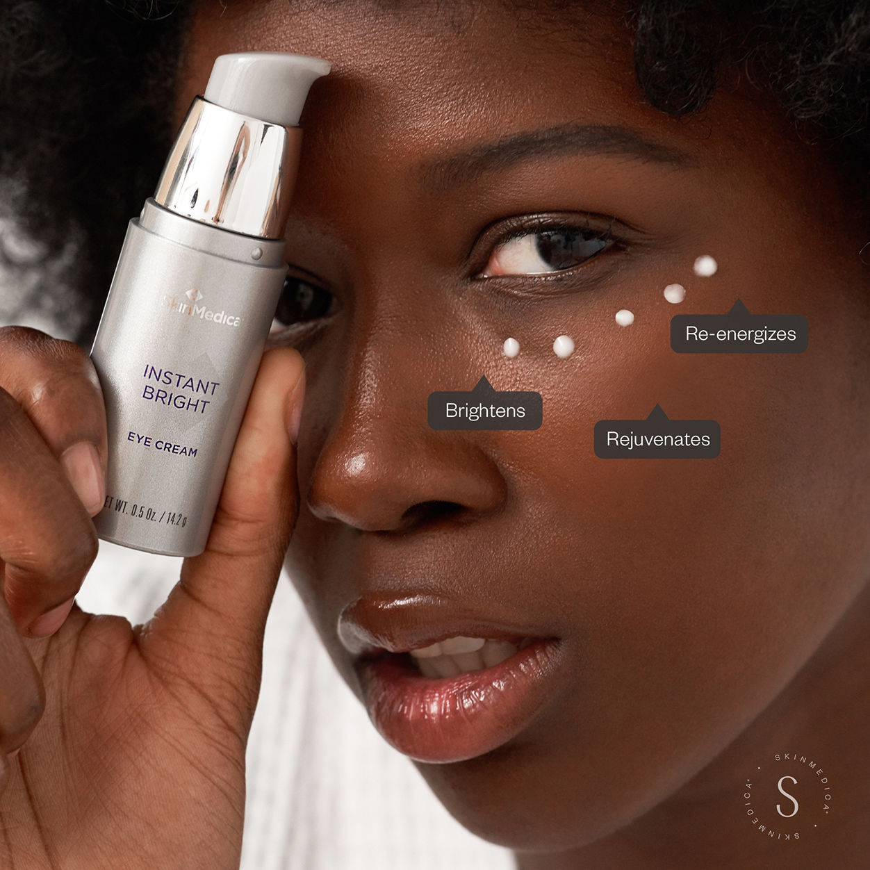 Instant Bright Eye Cream - Dark Circle & Puffiness Reduction for Men & Women - Hydrating Anti-Aging Treatment - Perfect for Morning Routine & Night Care