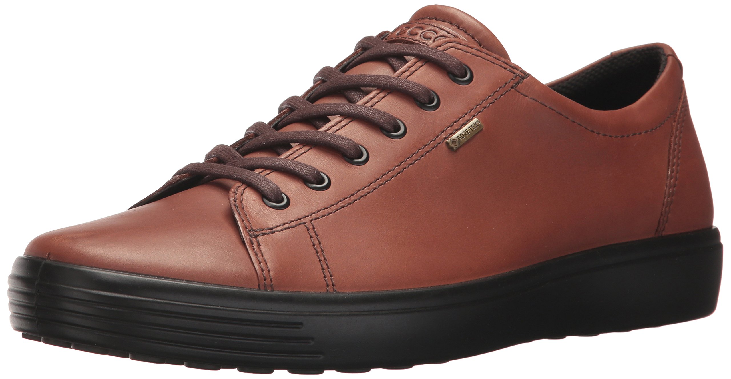 ECCO Men's Soft 7 Low Gore-Tex Waterproof Sneakers - Breathable Comfort Walking Shoes for Men - Perfect for Hiking, Travel & Everyday Wear