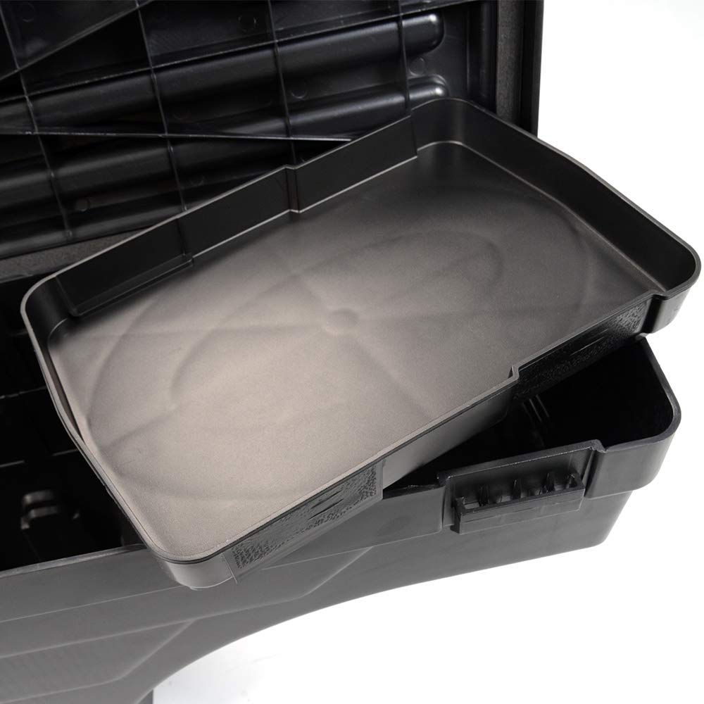 GRAND ORANGE Lockable Truck Bed Toolbox for Dodge Ram 1500/2500/3500 (2002-2018) - Left Driver Side Storage Box | Durable Cargo Organizer for Camping, Work & Road Trips