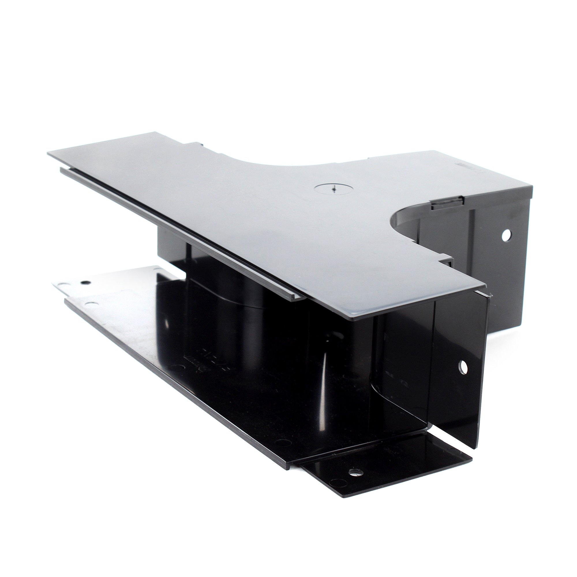 Panduit FVT4X4BL 4-Inch Fiber Vertical Tee Fitting for 4x4 Fiber-Duct Spillouts - Ideal for Data Center and Telecom Cable Management