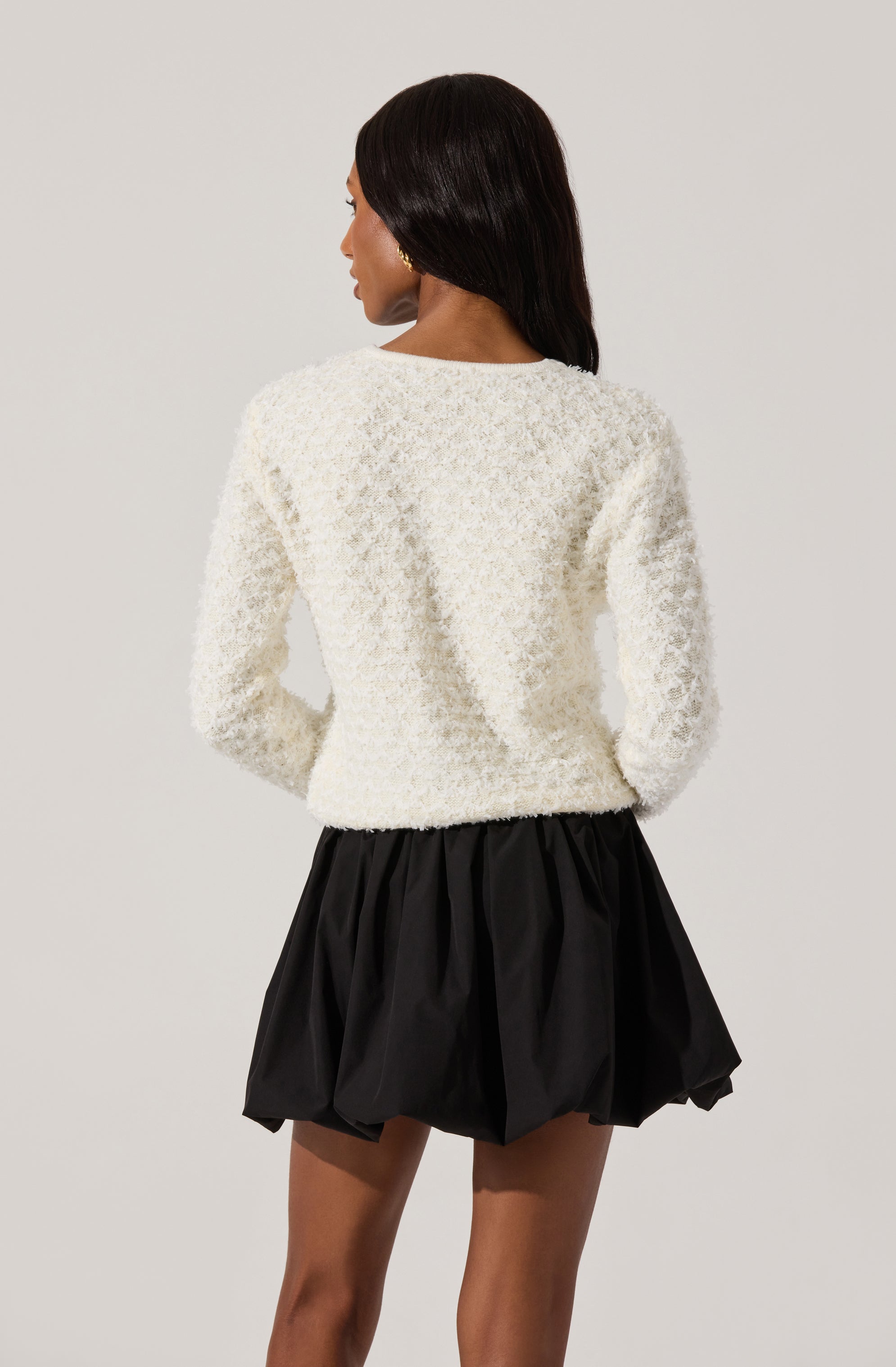 Textured Patch Pocket Cardigan for Women - Cozy Knit Sweater with Front Pockets | Perfect for Fall Layering, Casual Outfits & Coffee Dates