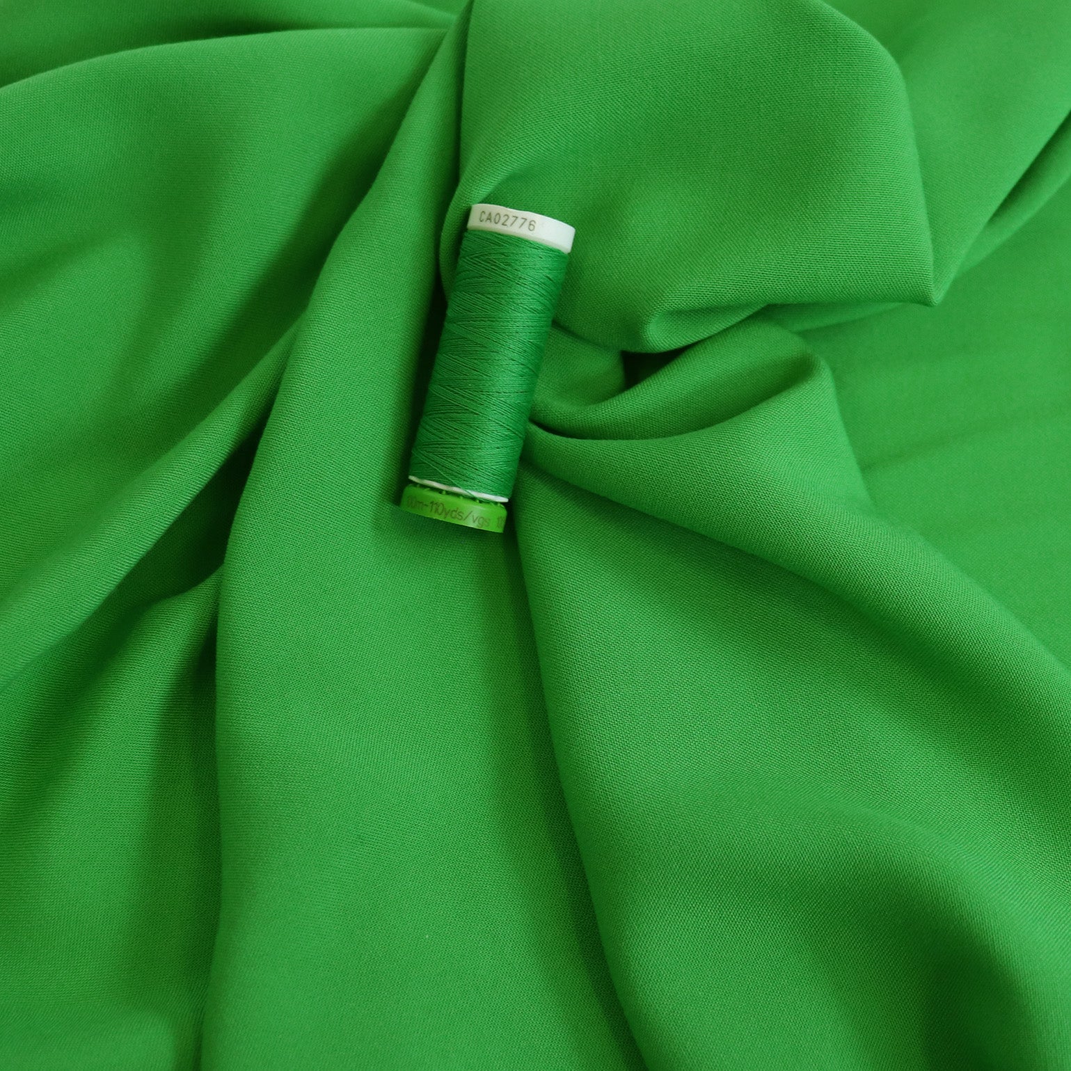 Premium Viscose Lawn Fabric - Soft & Breathable Green Material for Dresses, Skirts & Summer Clothing | Perfect for Sewing, DIY Fashion & Lightweight Apparel Projects
