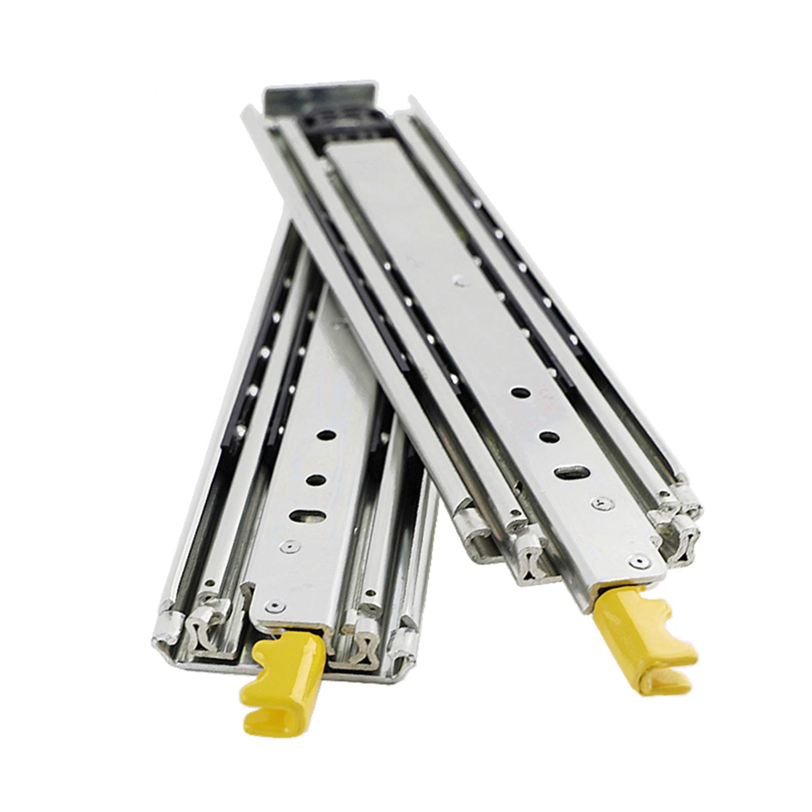 ALDS Soft Close Full Extension Push to Open Drawer Slides - Side Mount Furniture Hardware (10-54 Inch) for Kitchen Cabinets, Dressers & Office Desks