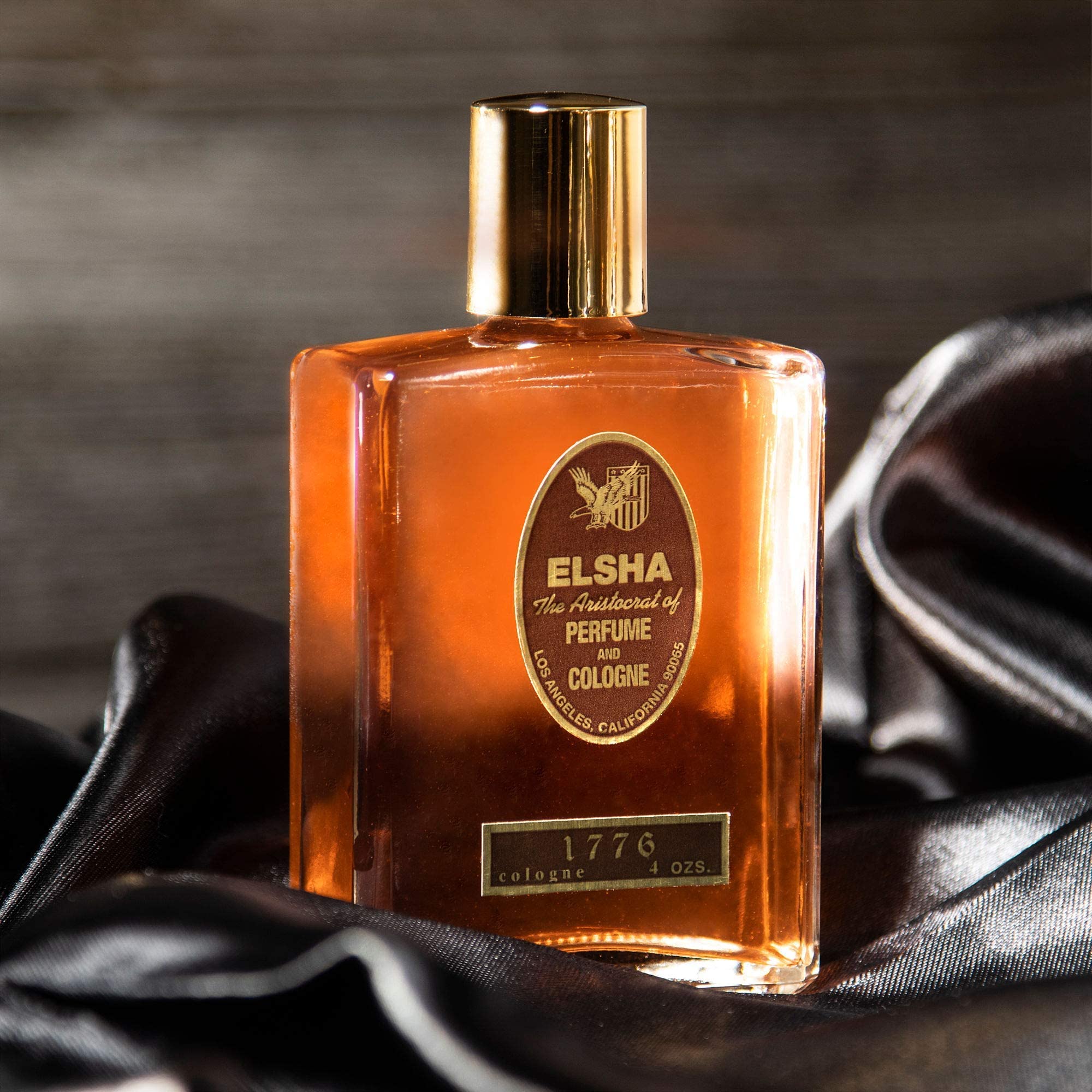 ELSHA Cologne 1776 (4oz) & Beard Growth Oil Conditioner Set - American Made Grooming Kit for Men, Perfect for Daily Use & Special Occasions