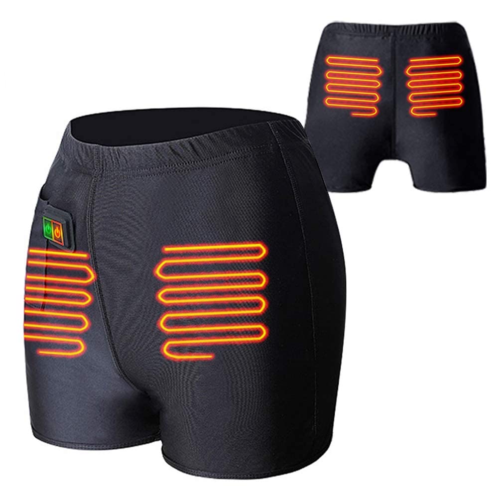Magnetic Heated Underwear for Men & Women - Electric Thermal Warm Soft Boxer Briefs - Perfect for Winter Sports, Outdoor Activities & Cold Weather Comfort