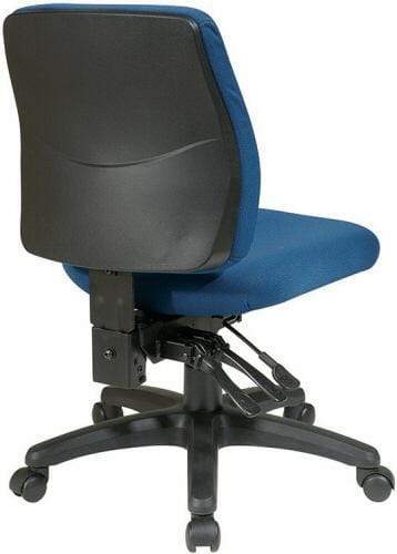 Ergonomic Adjustable Mid Back Office Chair - Work Smart™ 33320 - Perfect for Home Office, Gaming & Workspace Comfort
