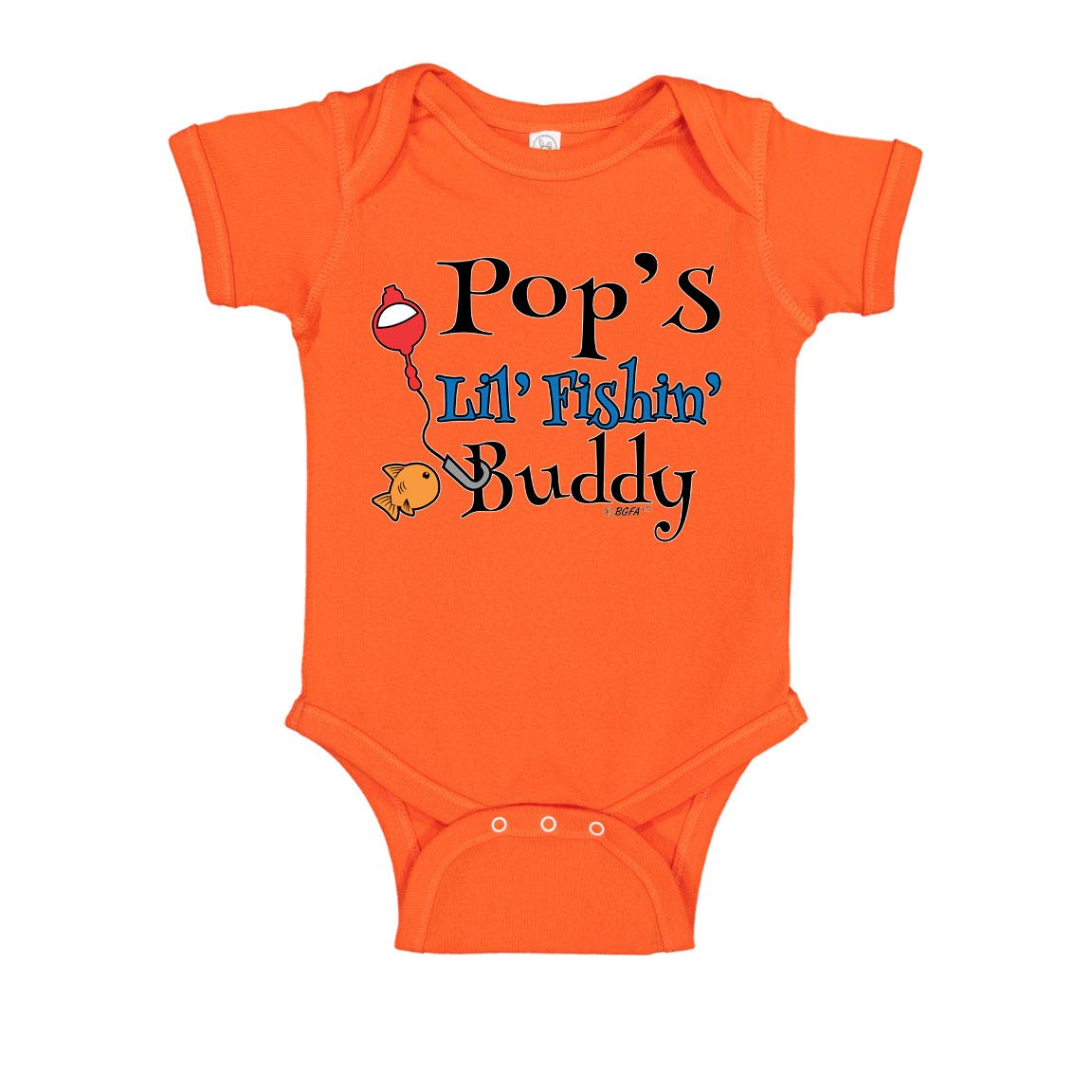 Baby Fishing Bodysuit - Cute Lil Fishin Buddy Gift for Newborns