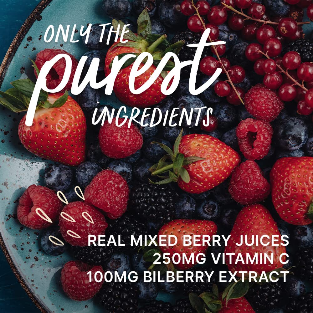 THE PUREST CO Collagen Glow Berries x 30 SACHETS - 1 Month Supply Collagen Drink for Skin Hydration & Anti-Aging | Daily Beauty Supplement for Glowing Skin | Perfect for Morning Routine & Post-Workout Recovery