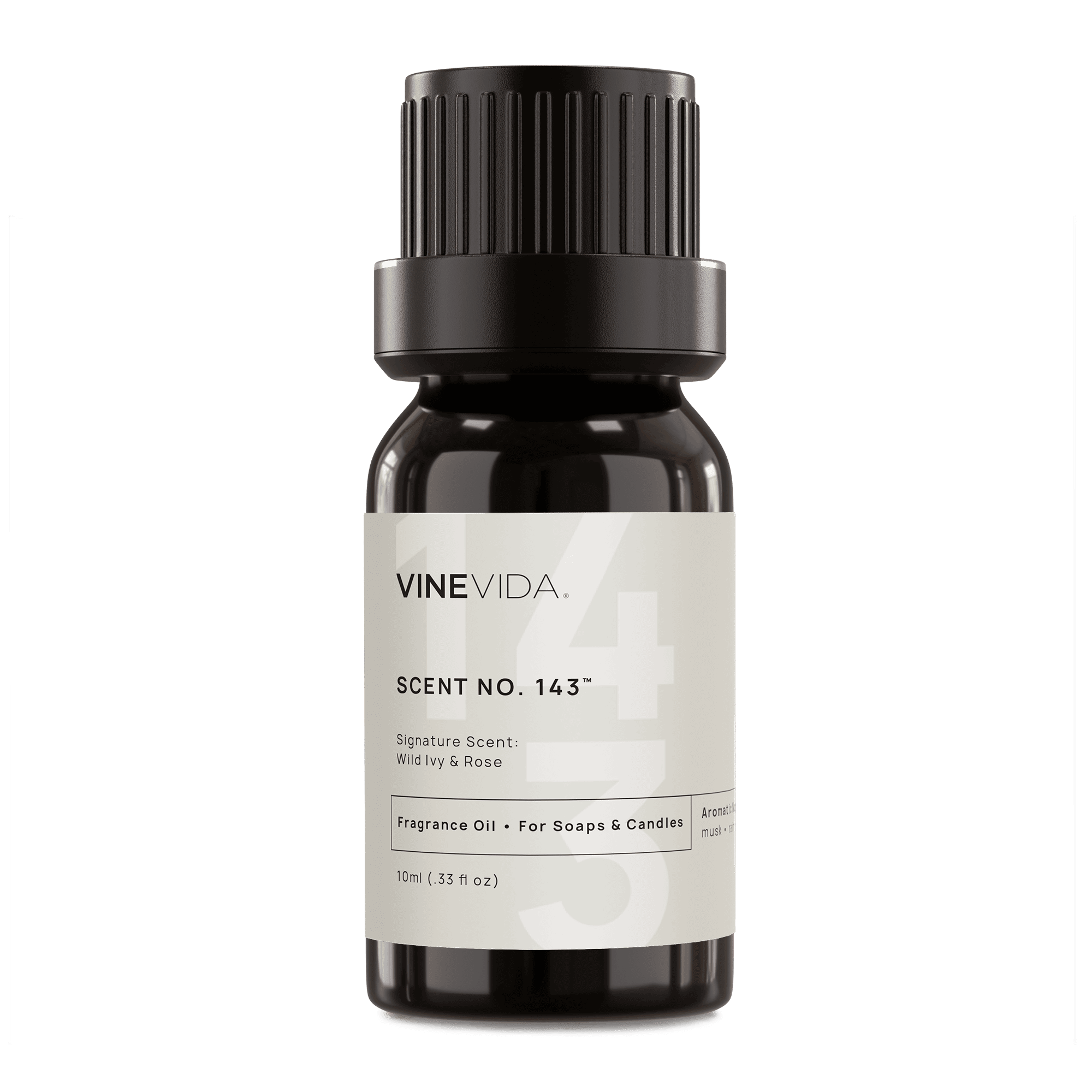 NO. 143 Wild Ivy & Rose Fragrance Oil - Premium Scent for Handmade Soaps, Candles & DIY Home Fragrance - Perfect for Aromatherapy, Relaxation & Gift Giving