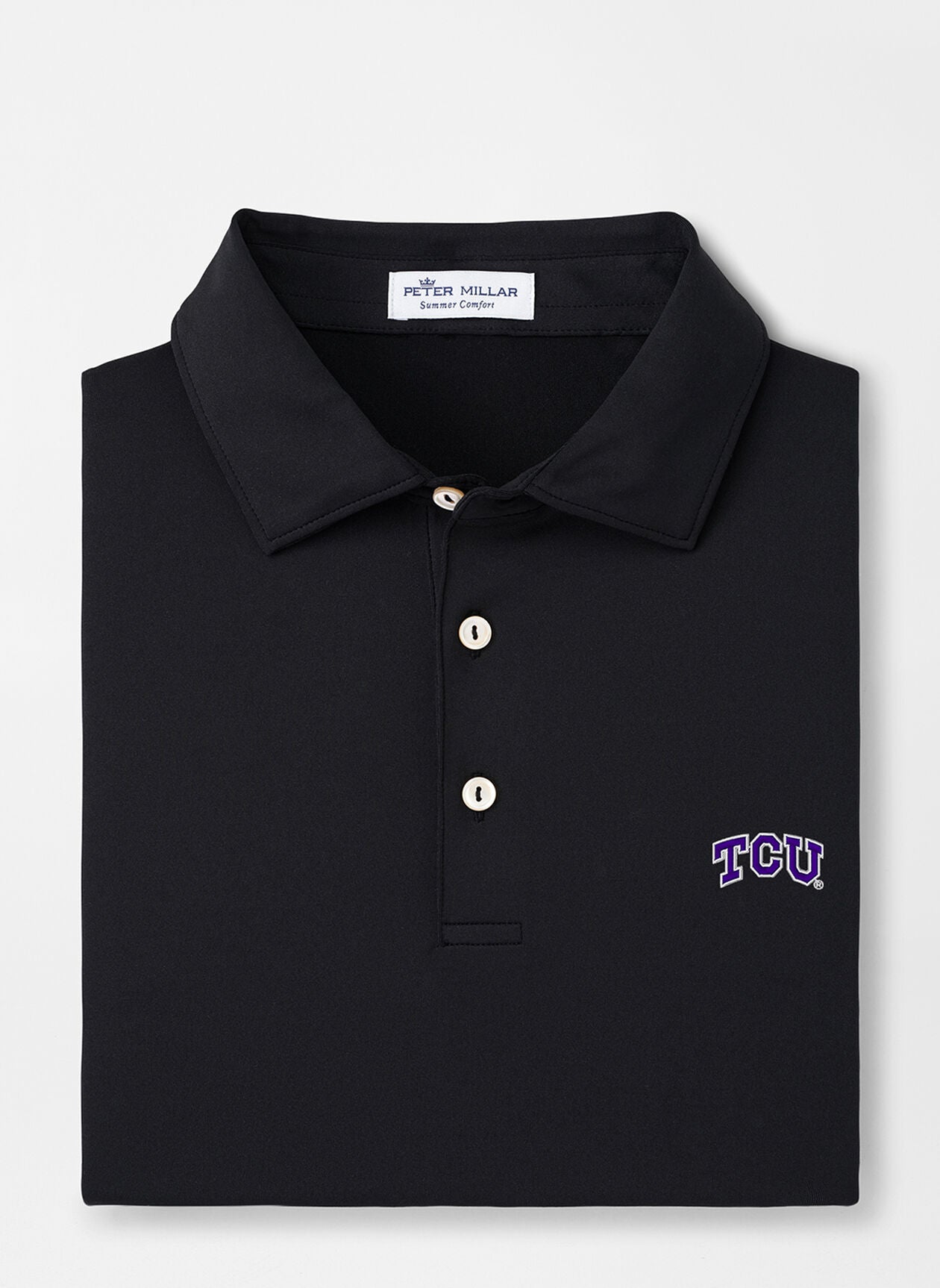 Peter Millar Solid Short Sleeve Knit Shirt - Baylor University Official Licensed Apparel - Perfect for Game Day, Campus Wear & Casual Outfits