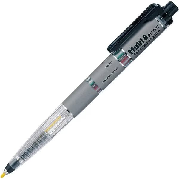 Pentel Multi 8 Multifunctional 8-in-1 Pen & Pencil - Perfect for Writing, Drawing, Note-Taking, and Office/School Use