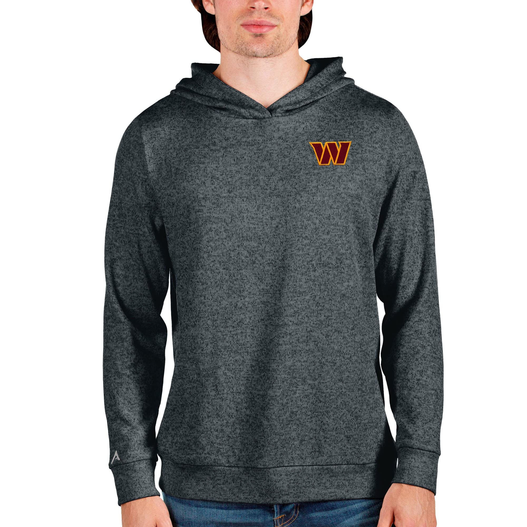 Antigua Men's NFL Absolute Pullover Hoodie - Officially Licensed Football Sweatshirt for Fans - Perfect for Game Day, Tailgating & Casual Wear