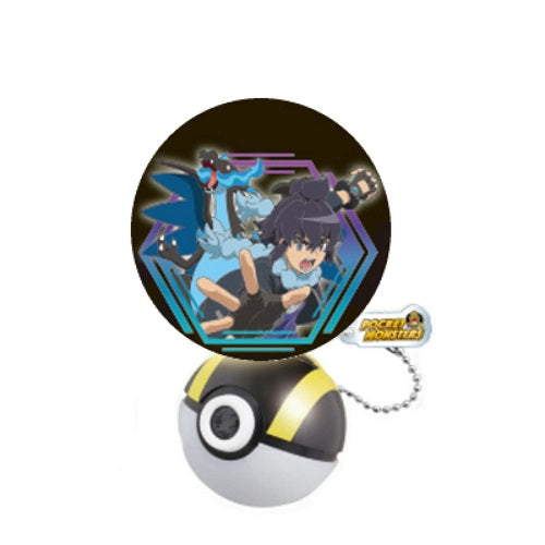 Pokemon Projector Light - Fierce Battle Tournament Series Key Chain by Takara Tomy | Cute Pikachu Night Light for Kids Room, Birthday Gifts & Anime Collectibles