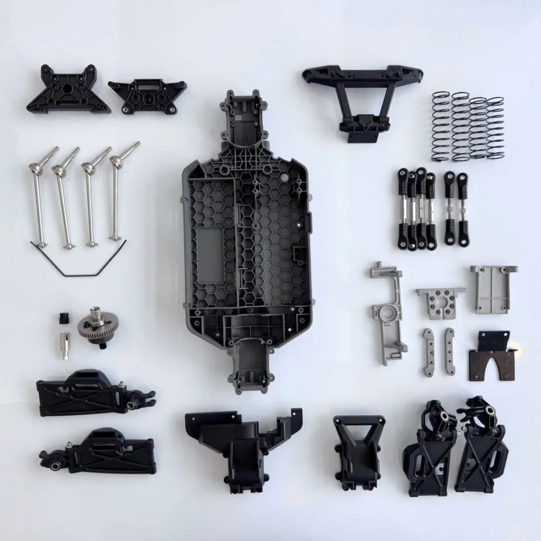 MJX Hyper GO 10208 V1 to V2 Conversion Upgrade Kit - RC Car Parts & Accessories for Enhanced Performance - Perfect for DIY RC Enthusiasts and Off-Road Racing