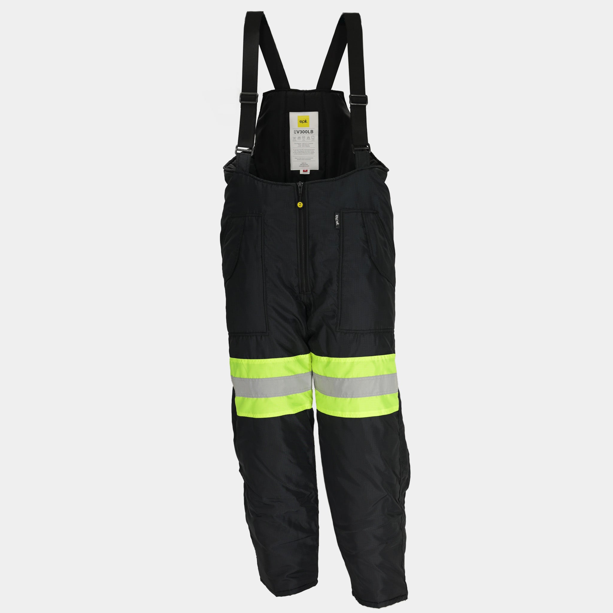 Reflex Pro Low Bib Overalls - Durable Work Overalls for Men & Women - Comfortable & Adjustable Fit - Perfect for Farming, Construction & Outdoor Work