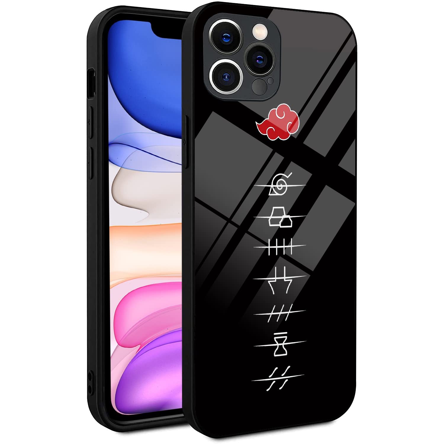 Premium Anime Cartoon Ballplayer 224 iPhone 12 Pro Case - Luxury Design Soft Silicone & Clear TPU Shockproof Protective Cover for 6.1