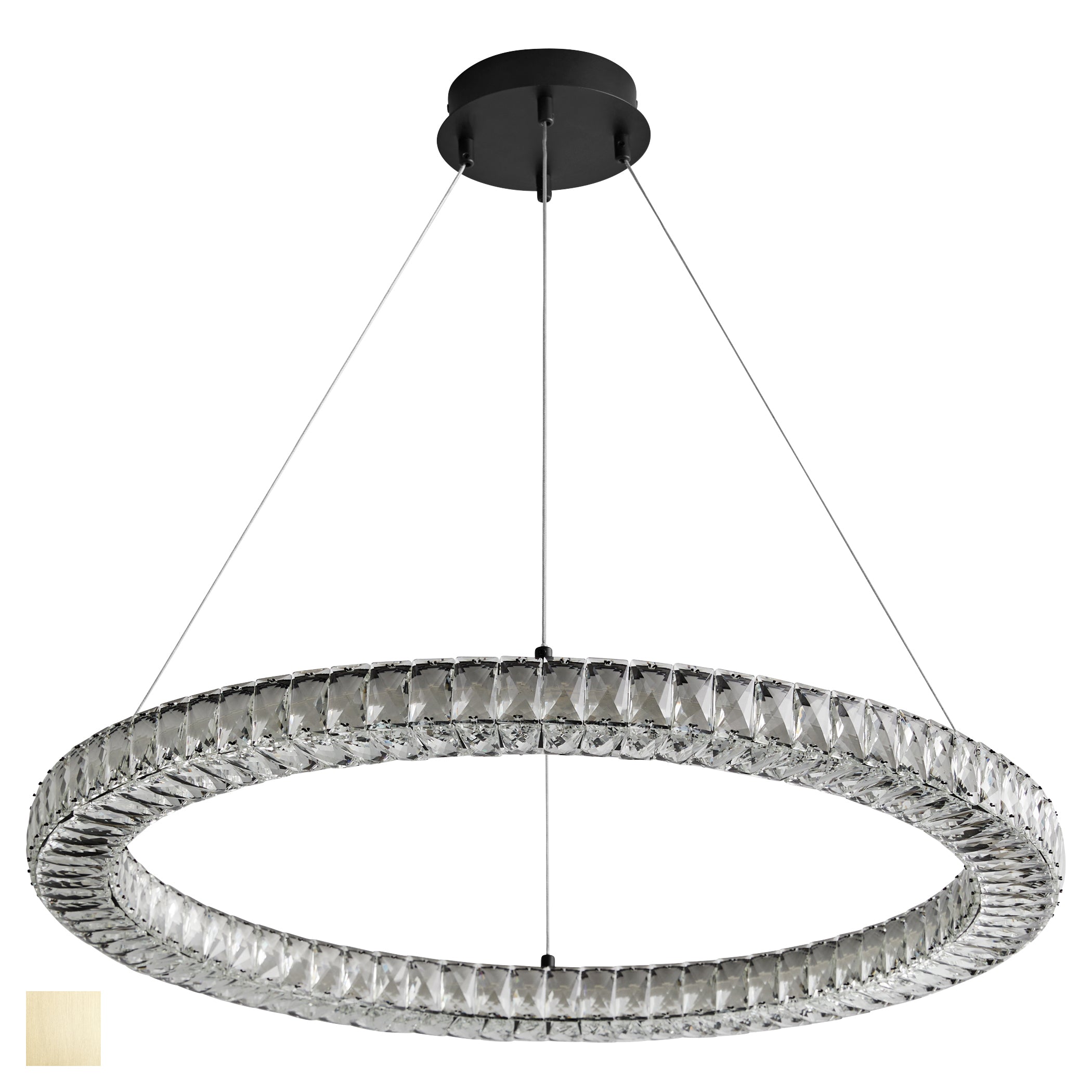 Oxygen Élan 3 875 40 Pendant Light Fixture - Aged Brass Finish - Vintage Industrial Style Ceiling Light for Dining Room, Kitchen, or Bedroom