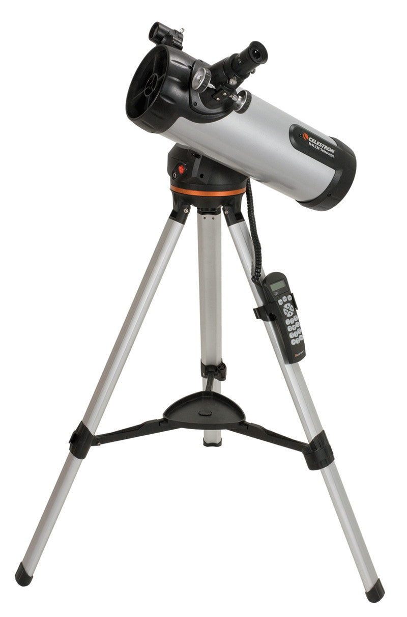 114LCM Computerized Telescope with Auto Tracking - High Power Astronomy Telescope for Beginners & Adults - Perfect for Stargazing, Moon & Planet Observation, and Astrophotography