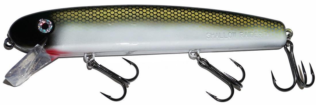 Bucher 9 ShallowRaider Crankbait Fishing Lure - Topwater Bass Fishing Bait for Freshwater & Saltwater - Perfect for Shallow Water, Ponds, and Rivers