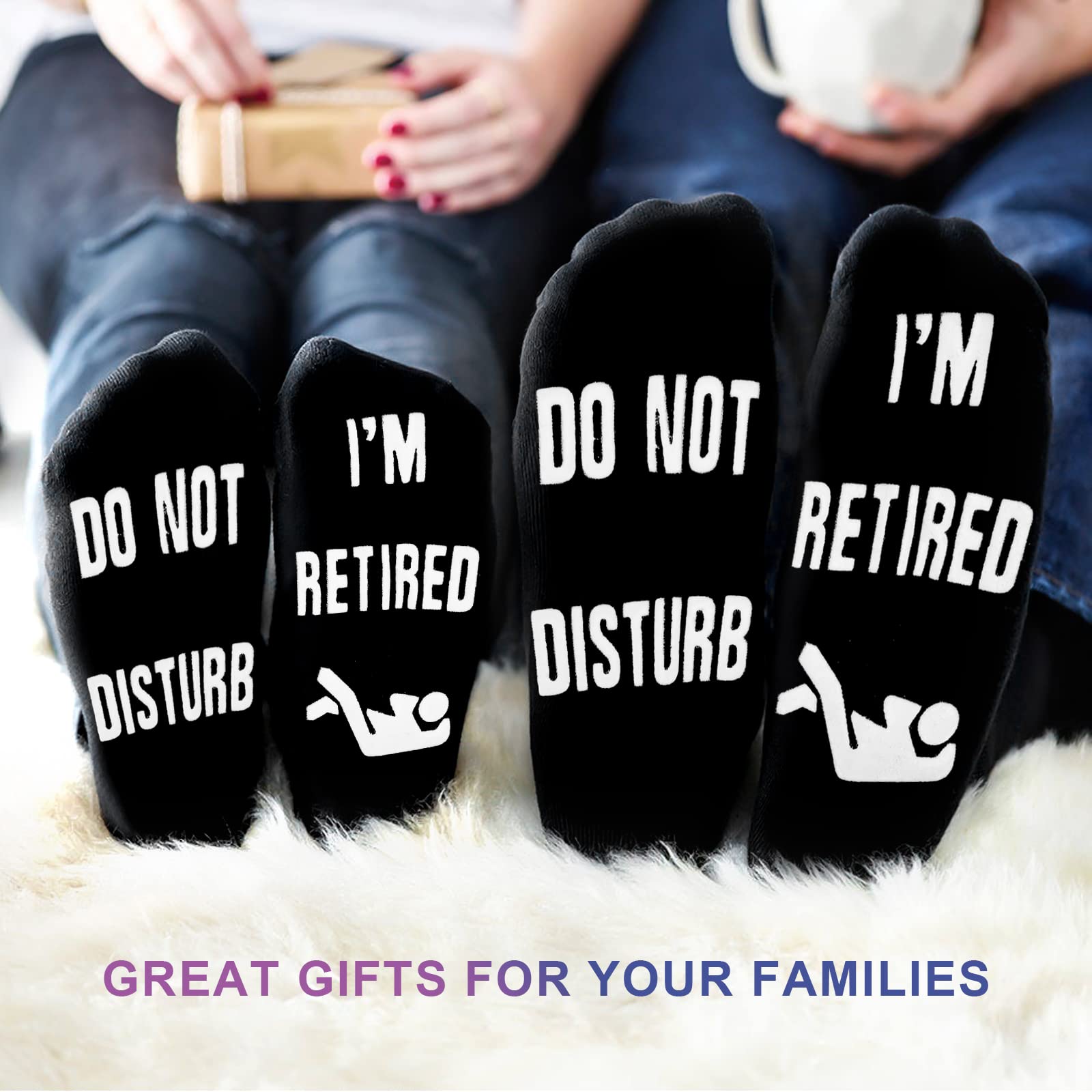 QAPIZM Do Not Disturb I'm Gaming Socks for Men - Funny Gamer Socks Gift for Valentine's Day, Dad, Father & Boys - Perfect for Gaming Enthusiasts & Casual Wear