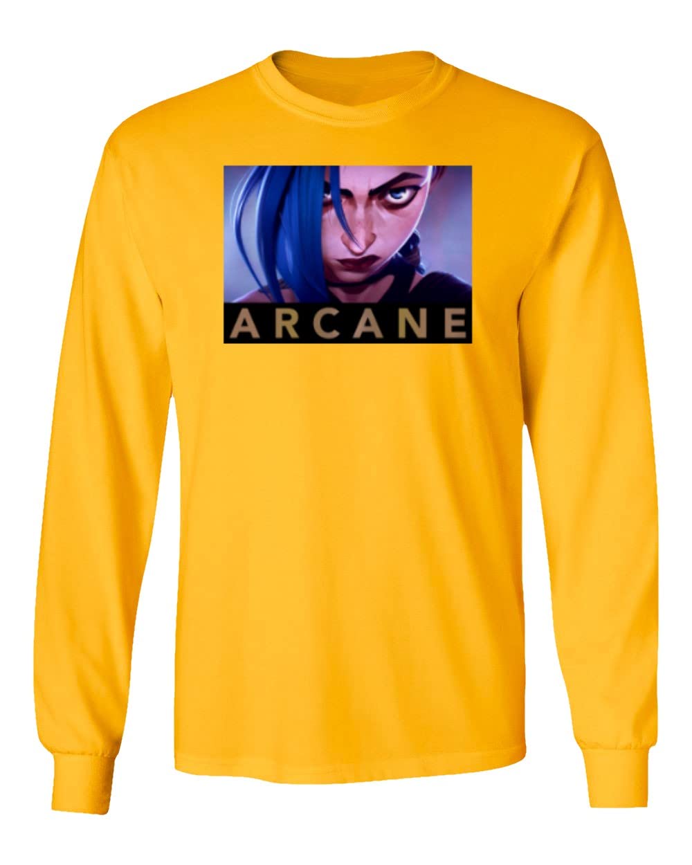 Heroes of Arcane Animation Game League Unisex Long Sleeve T-Shirt | Fantasy Gaming Merchandise | Perfect for Cosplay, Conventions & Casual Wear