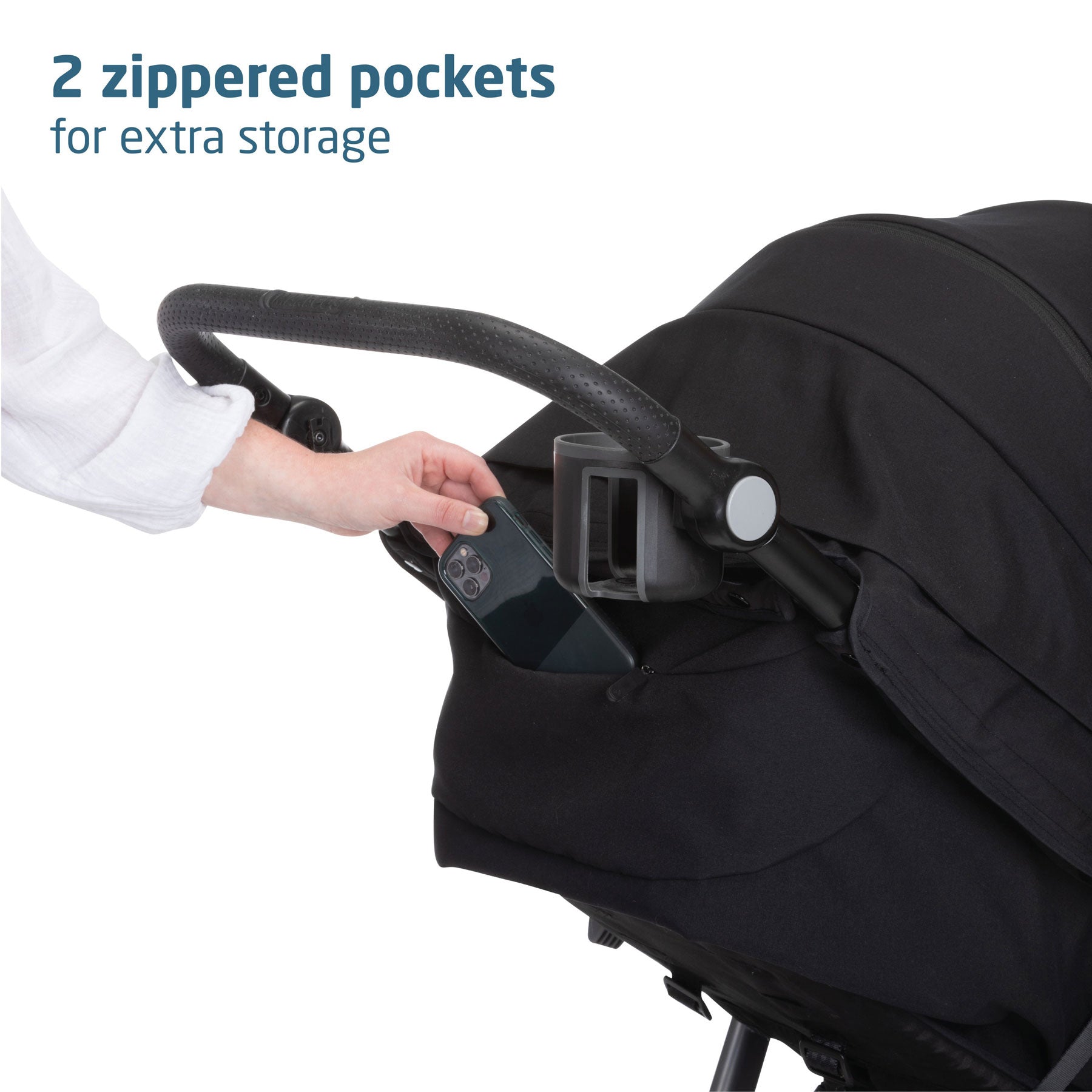 Maxi Cosi Gia XP Luxe 3-Wheel Stroller Travel System with Mico Luxe Infant Car Seat - Lightweight Compact Baby Stroller for Newborns to Toddlers | Perfect for Shopping, Travel & Daily Walks