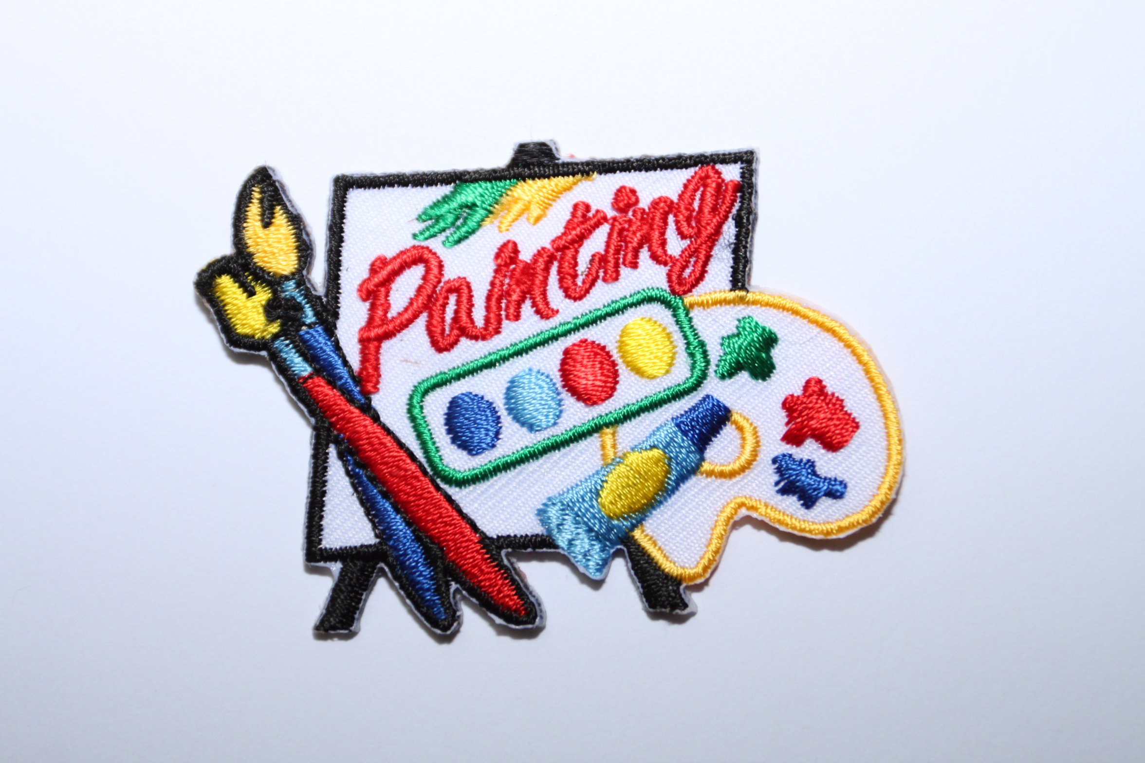 Girl Scouts Iron-On Patches Set of 5 - Fun DIY Embroidered Badges for Uniforms, Jackets & Backpacks - Perfect for Scouting Events, Camping & Group Activities