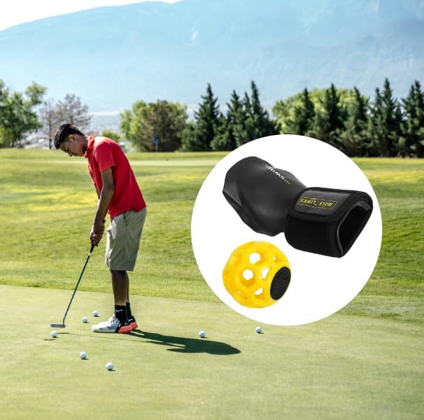 Golf Swing Trainer Ball - Golf Training Aid for Posture Correction & Wrist Strengthening | Practice Equipment for Golf Beginners | Improve Swing at Home, Driving Range & Backyard Practice
