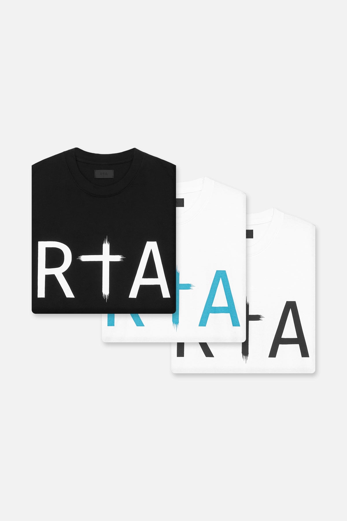 COLT 3 Pack Men's T-Shirts with Front Logo - Soft Cotton Crew Neck Tees for Casual Wear, Gym & Everyday Outfits