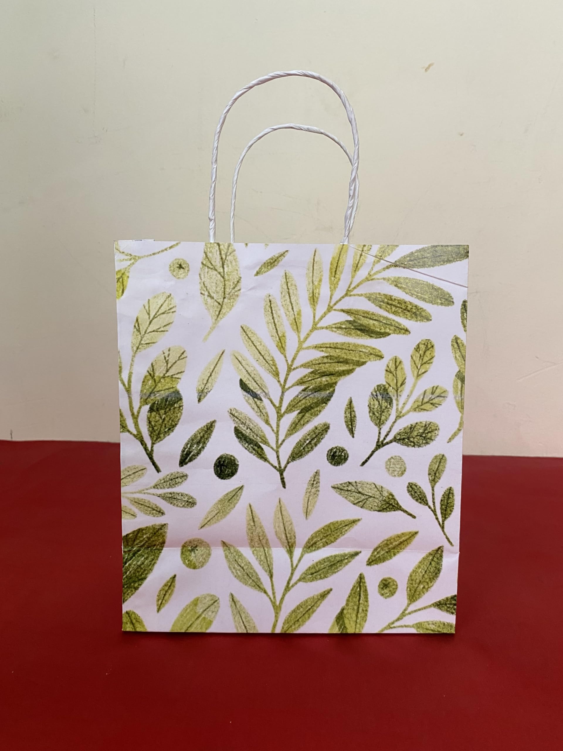 SPP Floral Gift Bags - Pack of 10 | Elegant Gift Wrapping for Birthdays, Weddings & Special Occasions