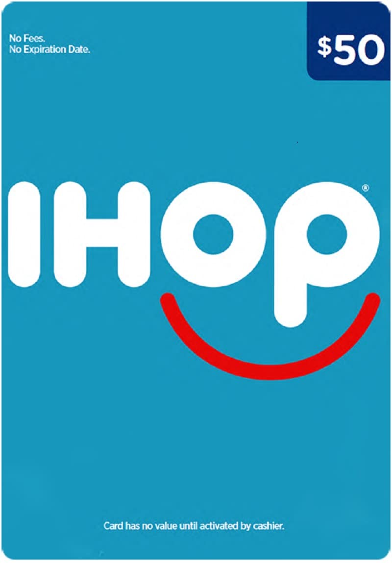 $50 IHOP Gift Card - Perfect for Breakfast, Brunch & Family Dining | Great Gift for Holidays & Special Occasions