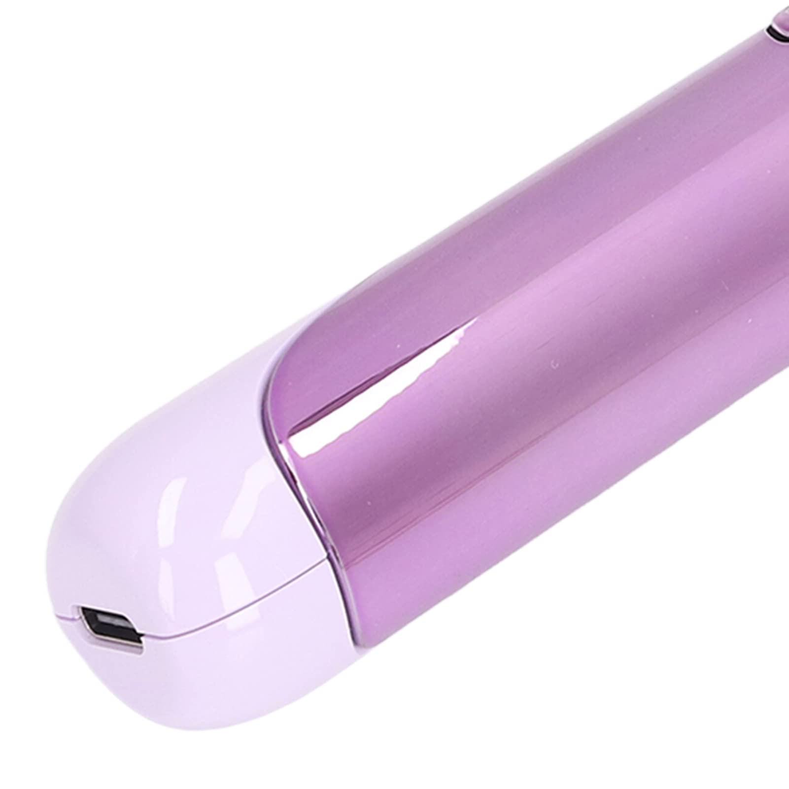 Rechargeable Heated Eyelash Curler with Long-Lasting Warmth & Silicone Pad - Perfect for Home Use, Travel, and Professional Makeup (Purple)