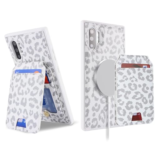 White leopard print