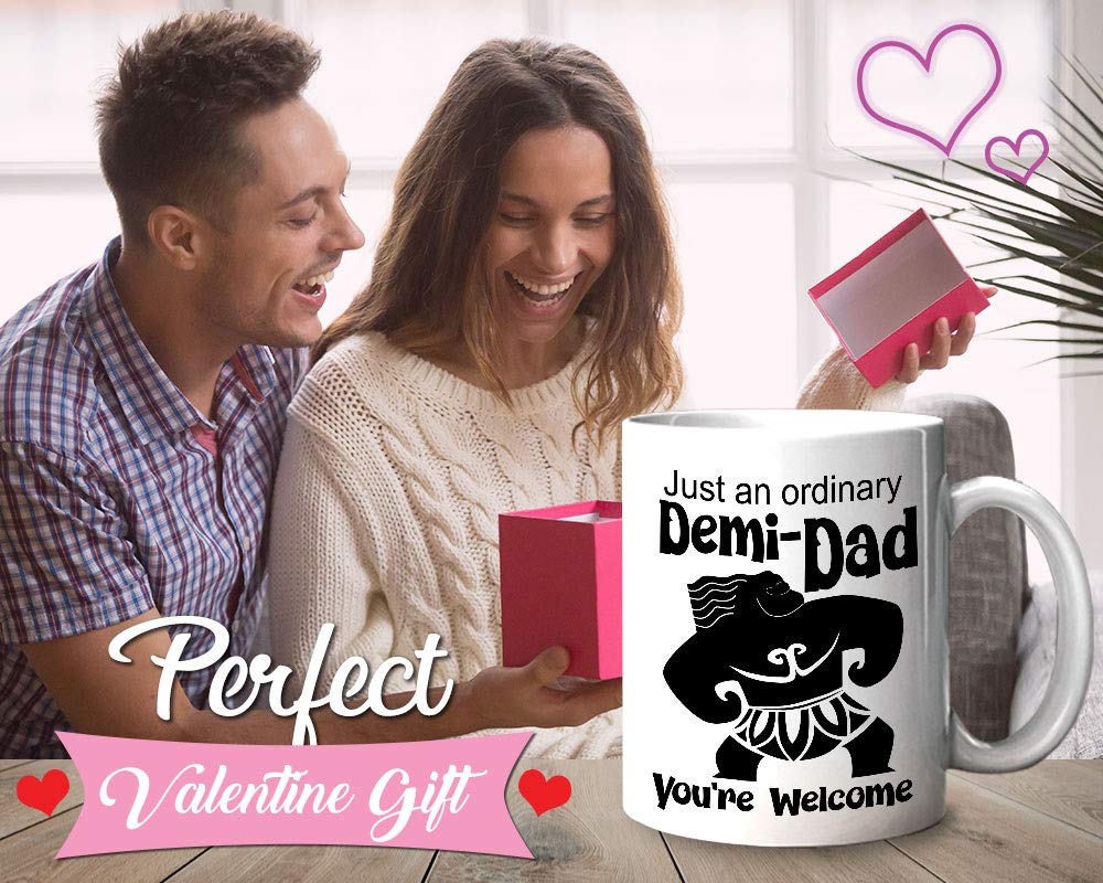Funny Dad Coffee Mug - Bubble Hugs Daddy - Best Gift for Father, Grandpa, Uncle from Son, Daughter, Mom, Wife - Perfect for Father's Day, Birthday & Office Use