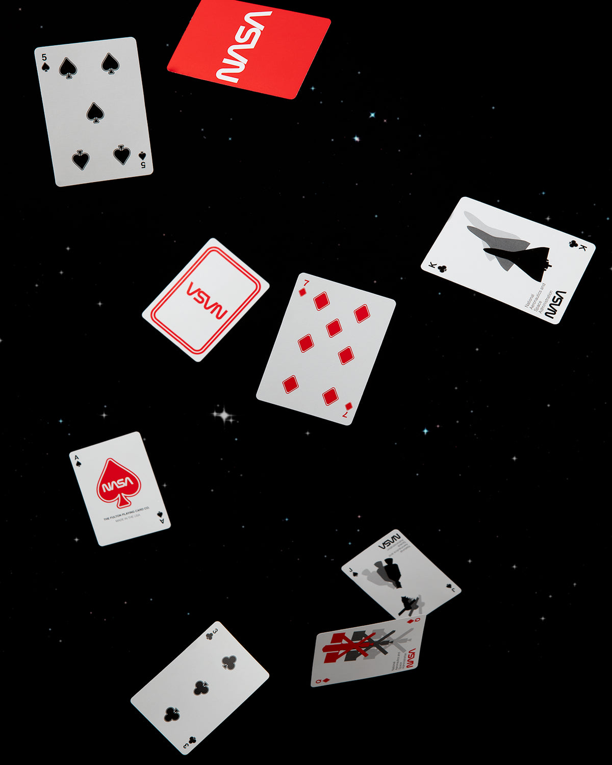 Official NASA Playing Cards - Space-Themed Deck for Card Games, Collectors & Gifts - Perfect for Poker, Magic Tricks & Space Enthusiasts