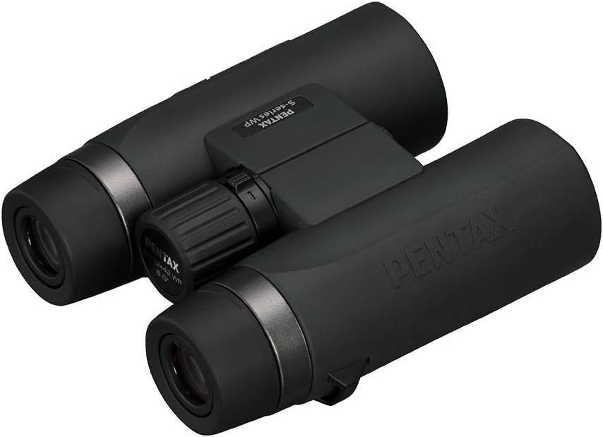 PENTAX 62762 10x42 WP Binoculars - Daha Prism, Waterproof, 1.7 Inch Objective Lens for Bird Watching, Hunting, Hiking & Outdoor Adventures