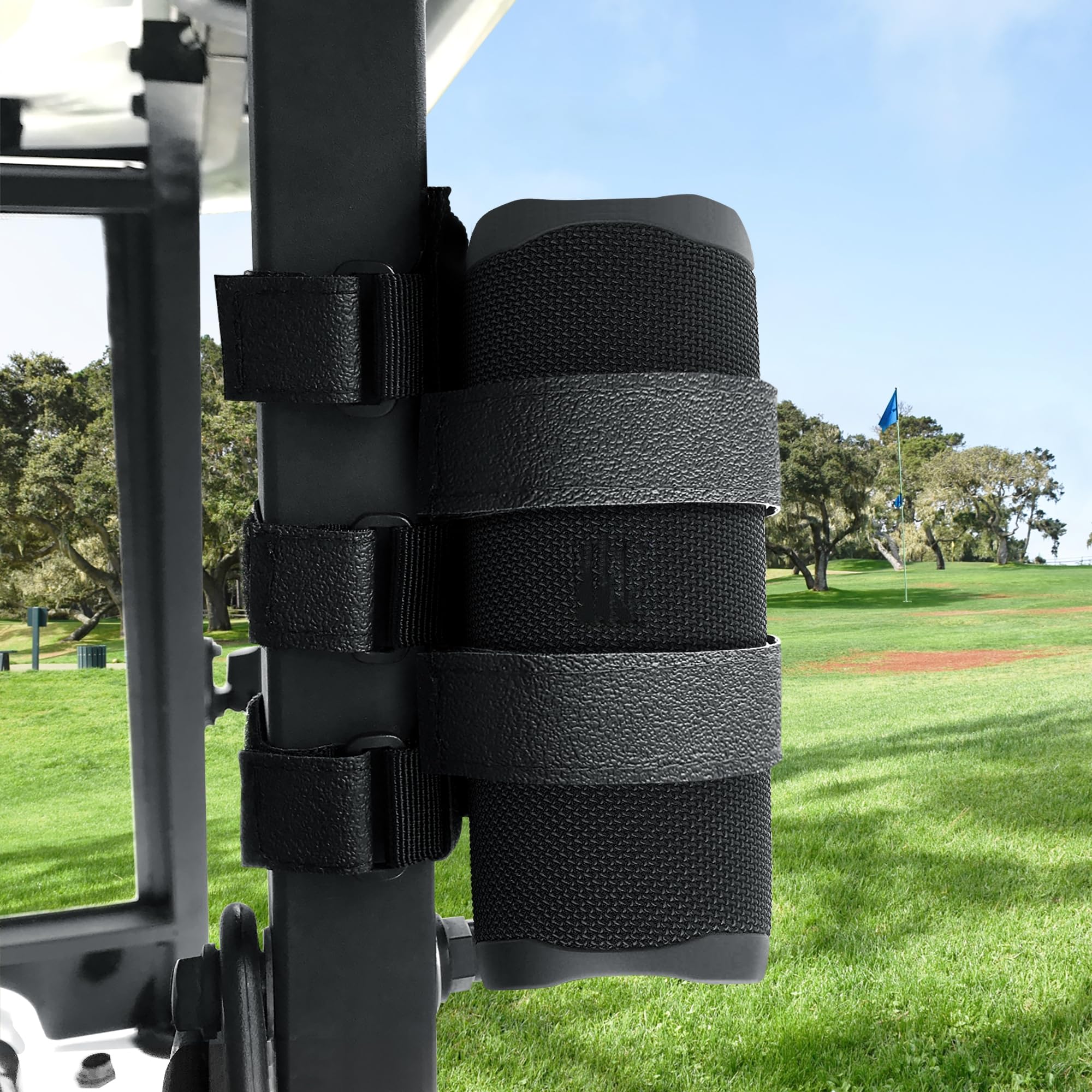HomeMount Bike Speaker Mount - Universal Speaker Holder Strap for Bicycle, Golf Cart & Boat | Compatible with Most Portable Bluetooth Speakers | Perfect for Outdoor Activities, Cycling & Water Sports